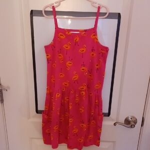 Pink and Orange Kids Dress